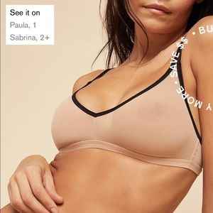 Negative underwear sieve bra 2